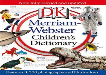 [+]The best book of the month Merriam-Webster Children s Dictionary  [NEWS]