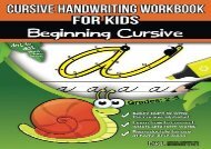 [+][PDF] TOP TREND Cursive Handwriting Workbook for Kids: Beginning Cursive  [NEWS]