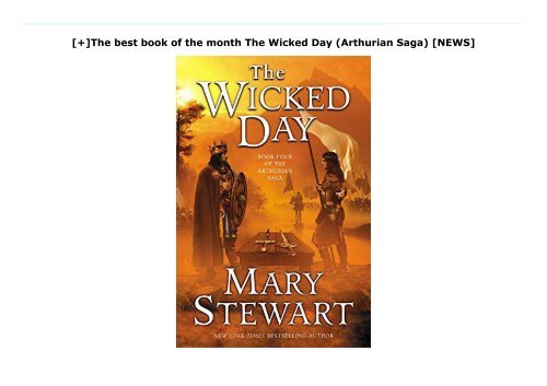 [+]The best book of the month The Wicked Day (Arthurian Saga)  [NEWS]