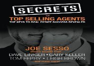 [+][PDF] TOP TREND Secrets of Top Selling Agents: The Keys To Real Estate Success Revealed  [READ] 