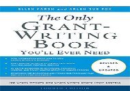 [+][PDF] TOP TREND The Only Grant-Writing Book You ll Ever Need  [FREE] 