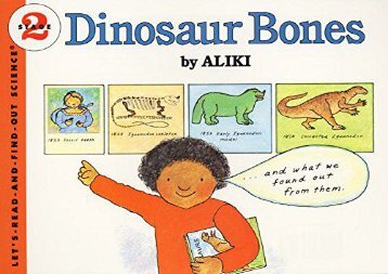 [+]The best book of the month Dinosaur Bones (Let s Read-And-Find-Out Science (Paperback))  [FREE] 