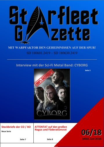 Starfleet-Gazette, Ausgabe 060 (Juni 2018)