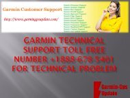 Garmin Technical Support tollfree Number +1888-678-5401 for technical problem