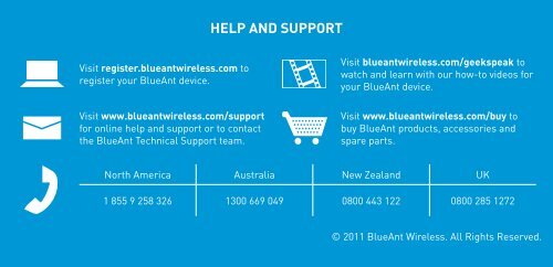 S4 USER GUIDE - BlueAnt Wireless