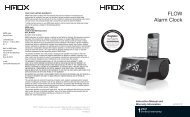FLOW Alarm Clock - HMDX audio