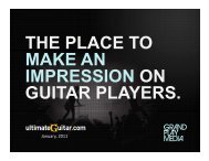 THE PLACE TO MAKE AN IMPRESSION ON ... - Grand Play Media