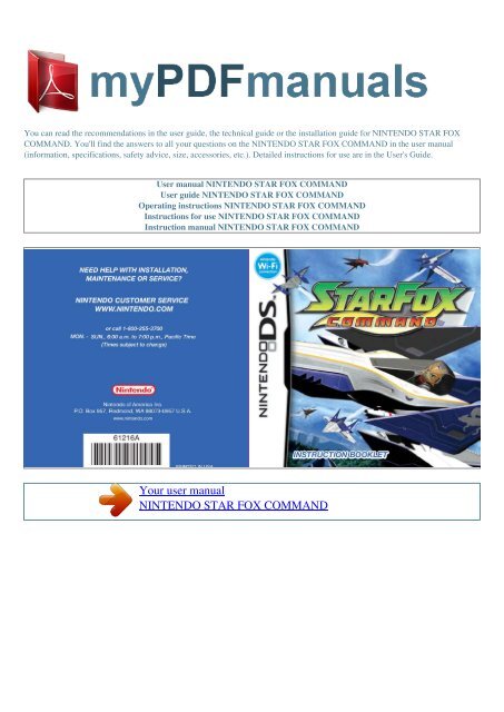 Star Fox Command (Nintendo DS, 2006) for sale online