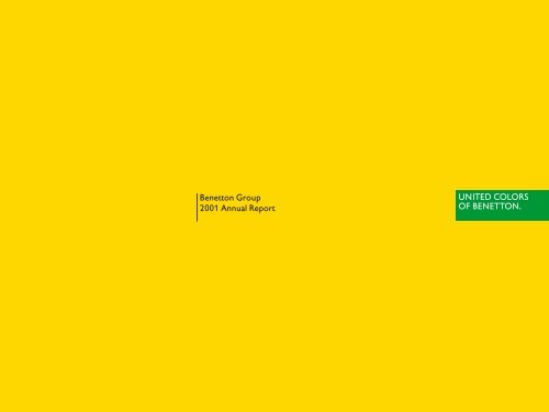 Benetton Group 2001 Annual Report