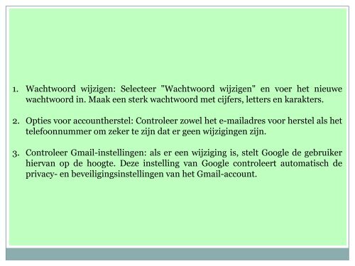 Geblokkeerde account herstellen met Gmail Support Nederland