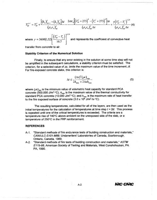 APPENDIX A CALCULATION PR