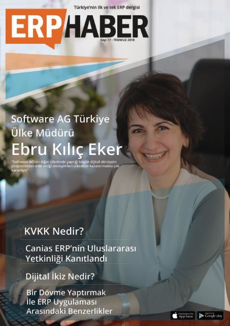 ERP HABER Dergisi Mayıs 2018 Sayısı yayında!