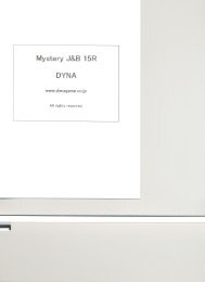 Mystery J&B 15R DYNA