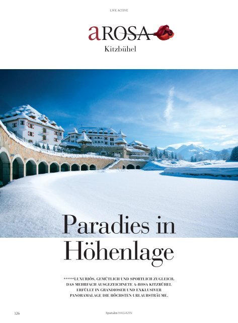 SPORTALM Kitzbühel - Herbst Winter 2018