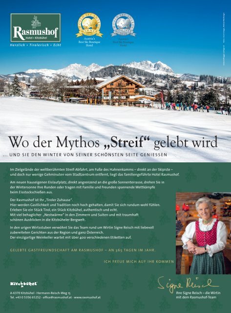 SPORTALM Kitzbühel - Herbst Winter 2018