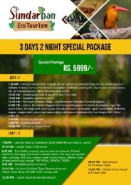3 DAYS 2 NIGHT SPECIAL PACKAGE
