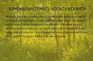 Sundarban Travel Agency Kolkata