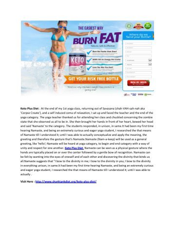  Keto Plus Diet - Improve The Metabolism To Burn The Excess Fat