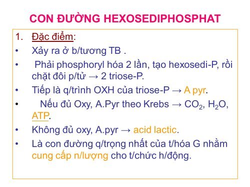 HÓA HỌC VÀ CHUYỂN HÓA GLLUCID