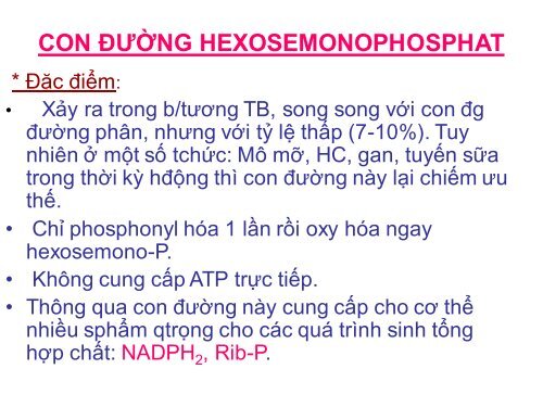 HÓA HỌC VÀ CHUYỂN HÓA GLLUCID