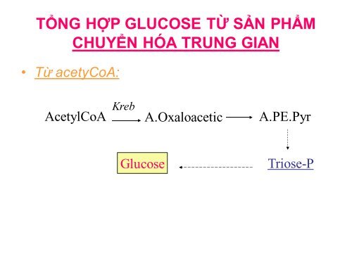 HÓA HỌC VÀ CHUYỂN HÓA GLLUCID