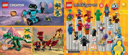 LEGO Katalog 2. Halbjahr 2018