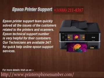 Call +1(888) 211-0387 Epson Laser Printer Support Phone Number For Get Instant Help.output