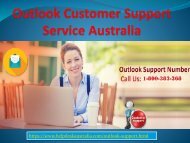 How to Contact Outlook Support 1-800-383-368 Number Australia- For Some Issues