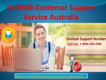 How to Contact Outlook Support 1-800-383-368 Number Australia- For Some Issues
