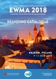 EWMA 2018 branding catalogue