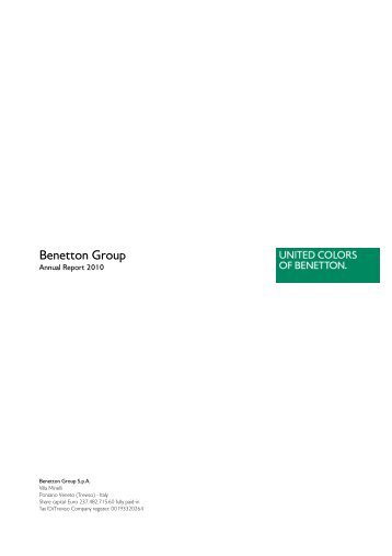 Financial Report - Benetton Group