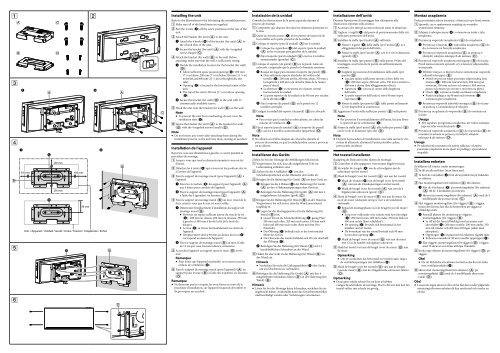 Sony WS-F1000 - WS-F1000 Consignes d&rsquo;utilisation Su&eacute;dois