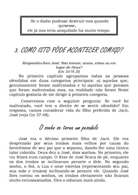 A Isca de satanás