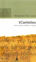 1 Coríntios - Hernandes Dias Lopes