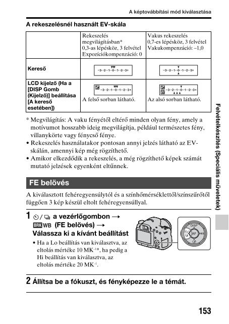 Sony SLT-A65K - SLT-A65K Consignes d&rsquo;utilisation Hongrois