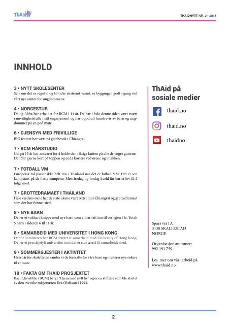 ThAidNytt juli 2018