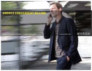 Brochure: Amdocs Convergent Billing