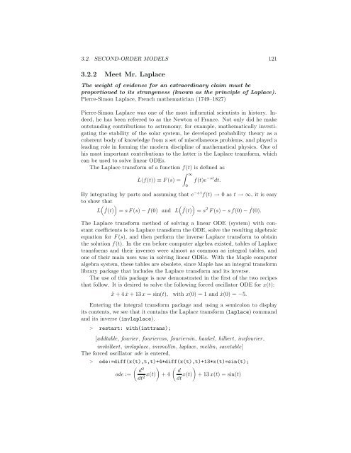 Computer Algebra Recipes