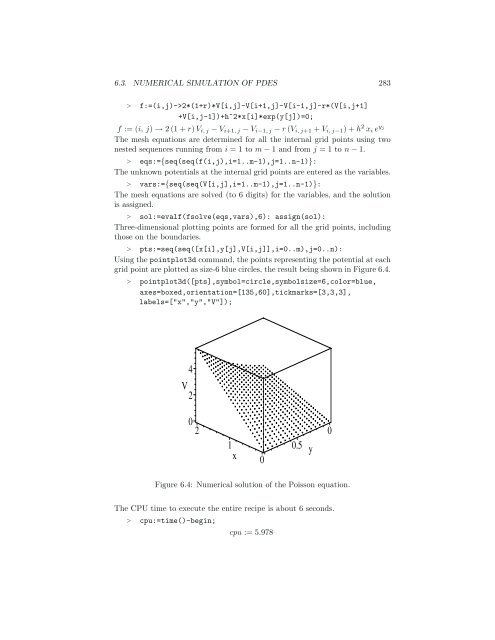 Computer Algebra Recipes