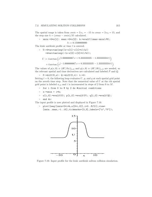 Computer Algebra Recipes