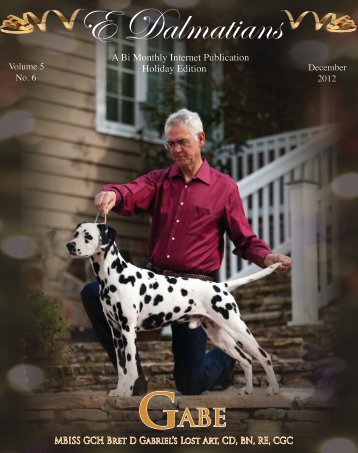 Download Complete Oct/Nov Edition in PDF - E Dalmatians