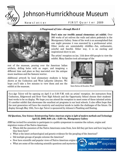 JohnsonHumrickhouse Museum