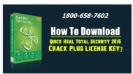 Quick Heal Activation Key 1800-658-7602