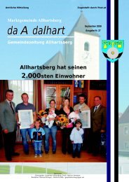 „Turnen mit Kindern“ von 1 - 4 Jahren - Marktgemeinde Allhartsberg
