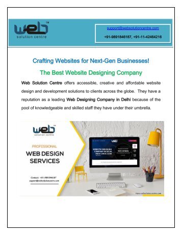 Best Website Designing Company Delhi