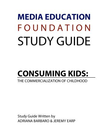 Consuming Kids - Media Education Foundation