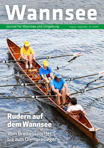Wannsee Journal Aug/Sept 2018