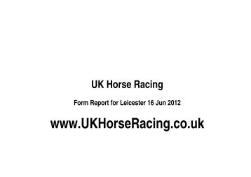 www.UKHorseRacing.co.uk