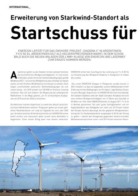 Enercon Windblatt 2/2018