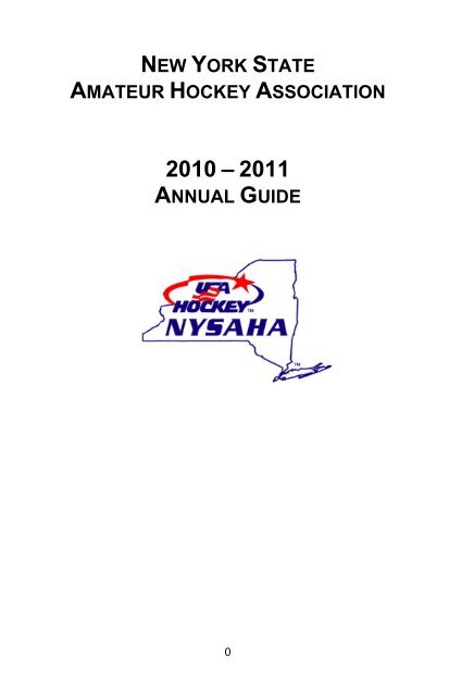 new york state amateur hockey association annual photo